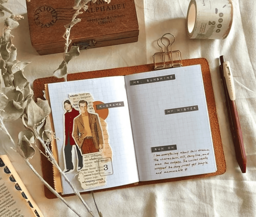 ilustrasi jurnal drama (instagram.com/jurnal.dhanty)