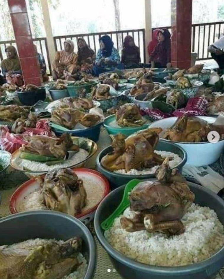 potret apes makanan hajatan (instagram.com/mrci.id)