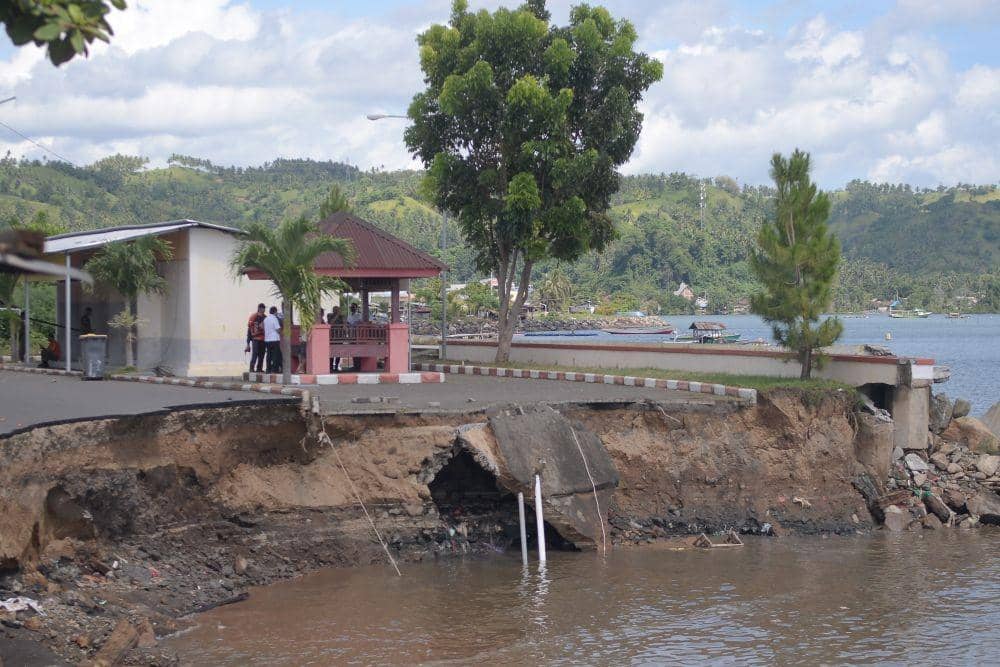 Abrasi Pesisir Amurang Minahasa Selatan, 266 Warga Mengungsi