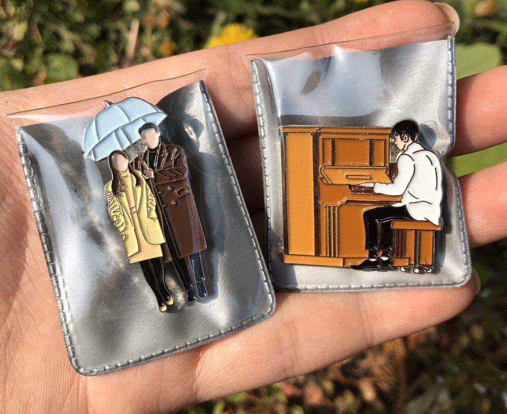 ilustrasi pin KDrama (twitter.com/flowerrchim)