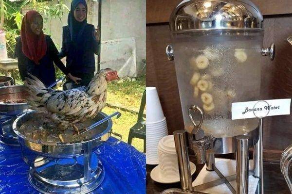 potret apes makanan hajatan (instagram.com/humorsantuy | instagram.com/wkwkland_real)