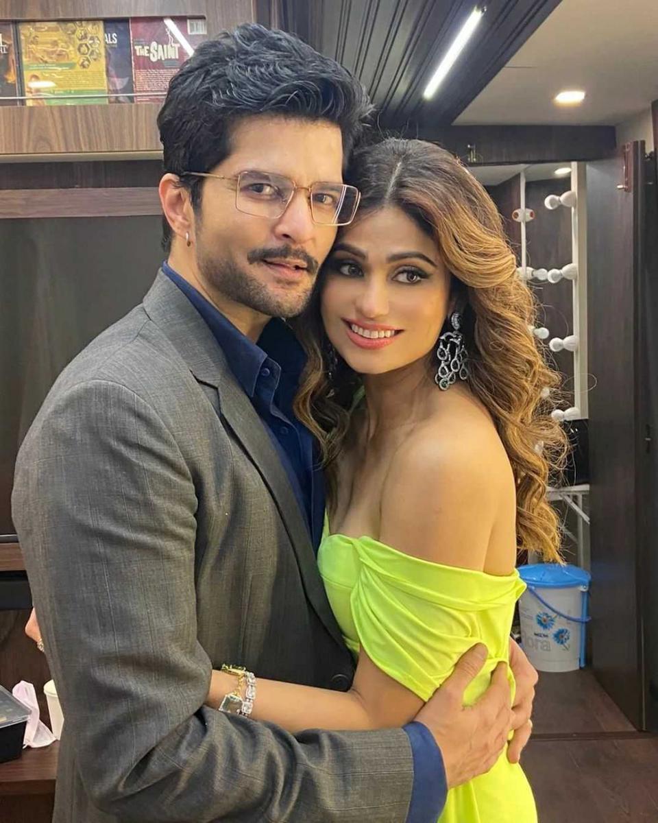Raqesh Bapat dan Shamita Shetty (instagram.com/raqeshbapat)
