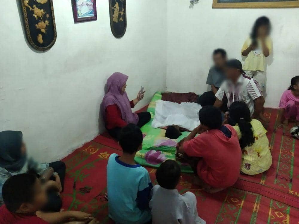 AP disemayamkan di rumah duka, Kecamatan Sibolga Utara (Istimewa Dok/IDNTimes)