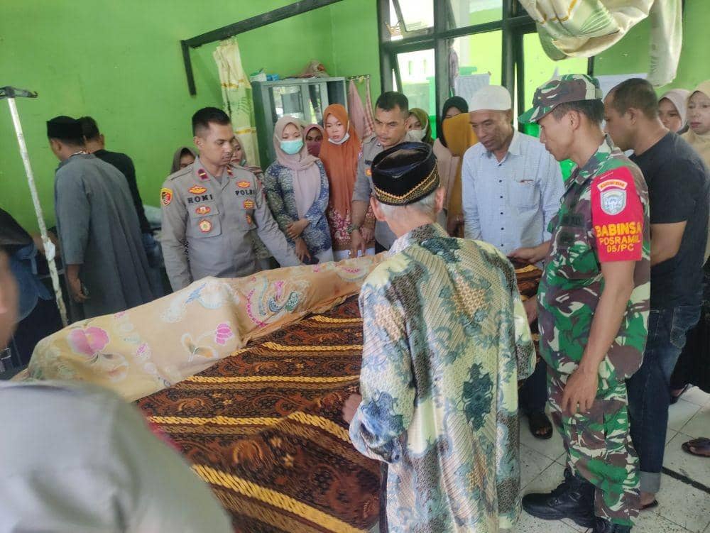 Miftahul Jannah seorang petugas pemadam kebakaran tewas. (Dokumentasi Dit Lantas Polda Aceh untuk IDN Times)
