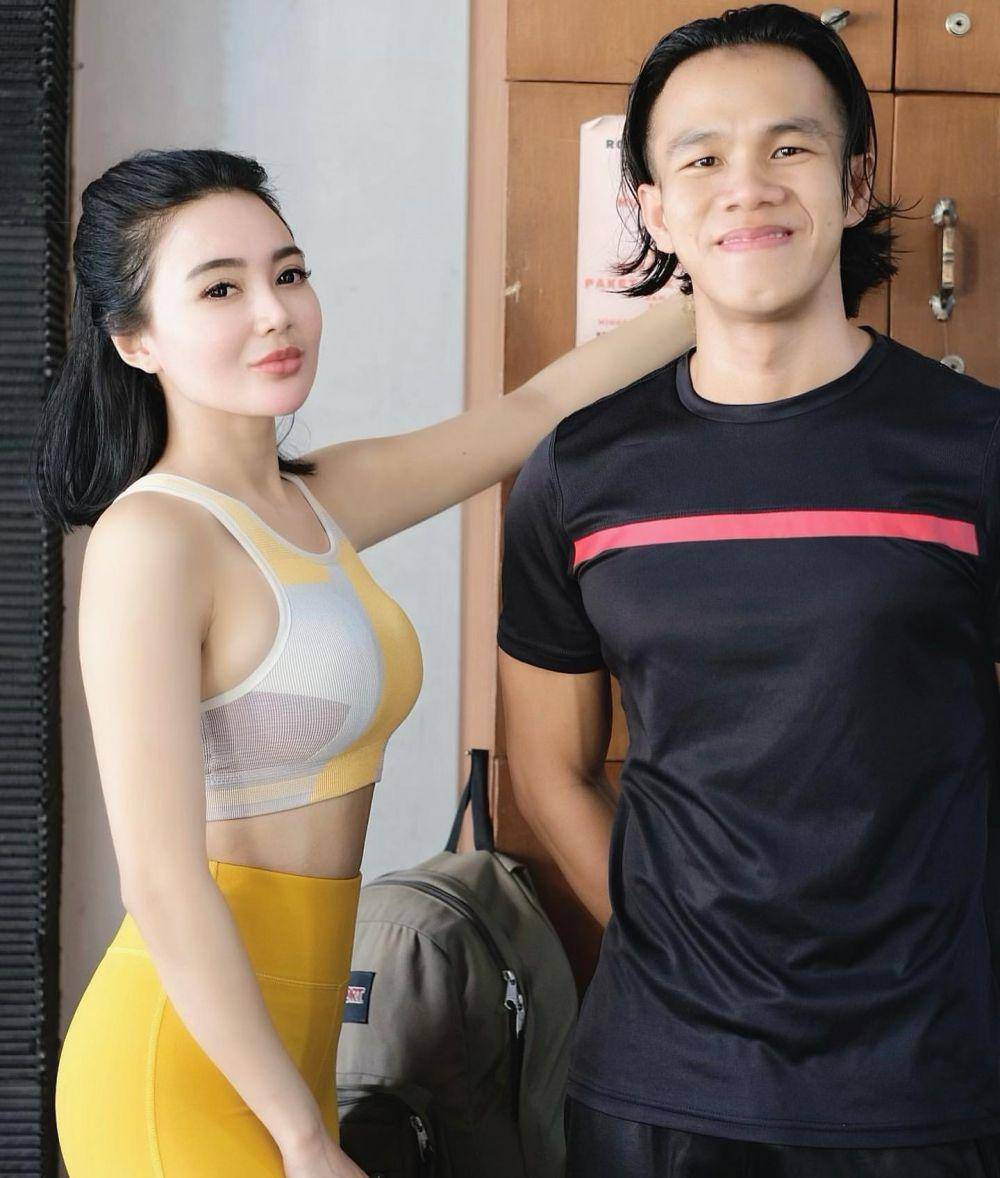 Wika Salim berlatih Muay Thai. (instagram.com/wikasalim)