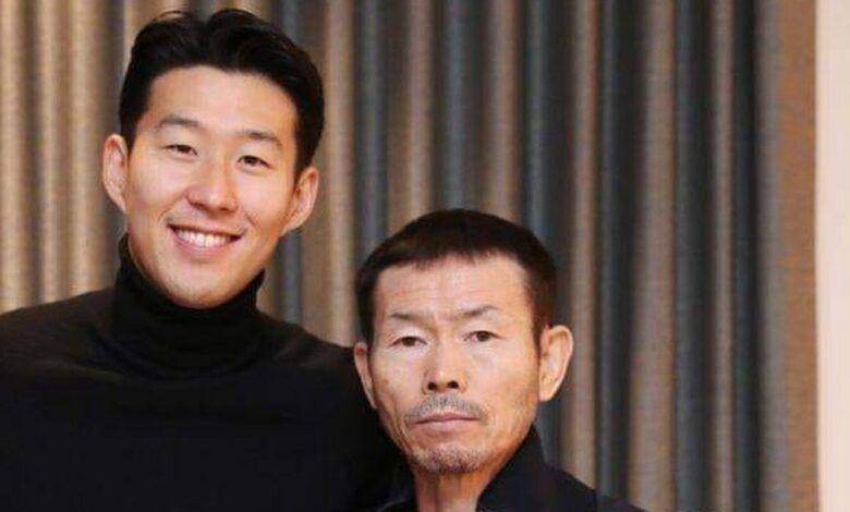 Son Heung-min dan sang ayah Son Woong-jung (Histimes.com)