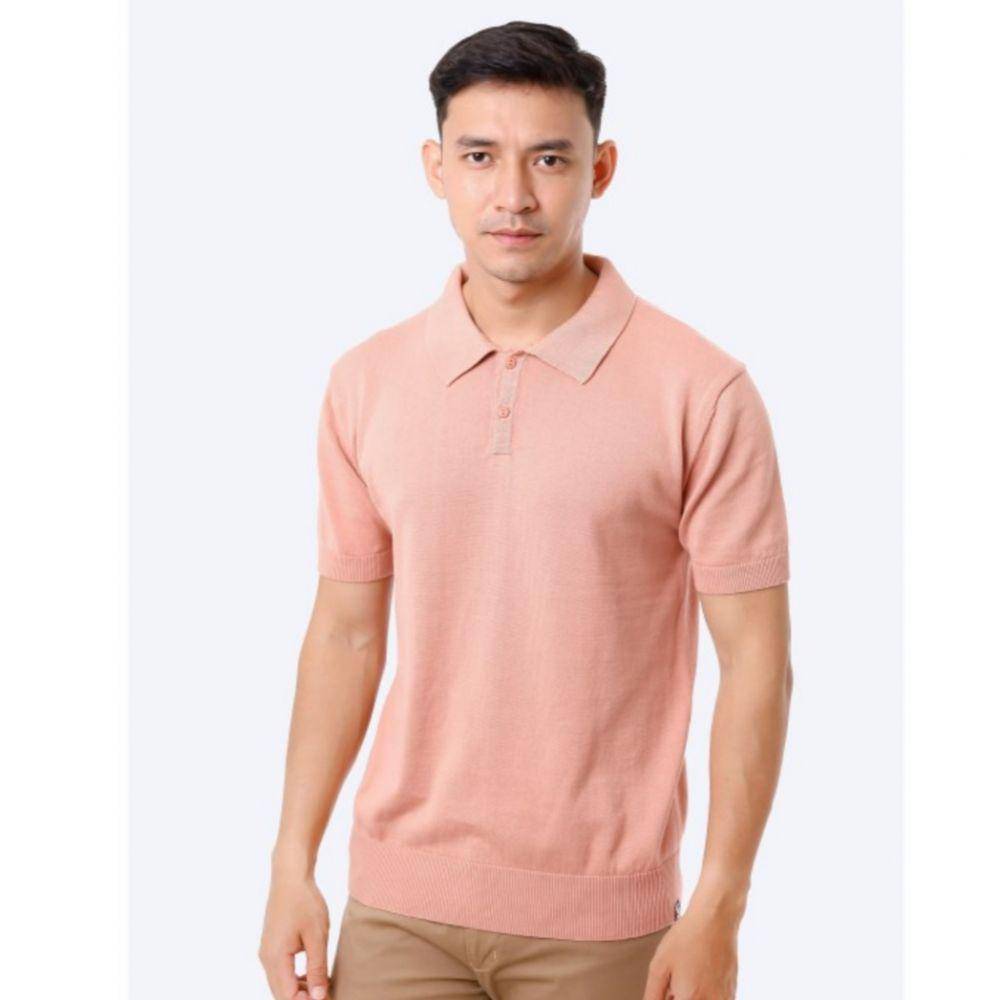 Gomuda | Polo Torque Knitwear Peach (tokopedia.com/Gomuda)