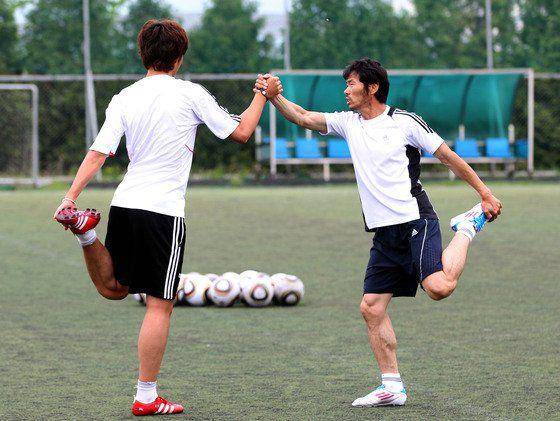 Son Heung-min dan sang ayah Son Woong-jun (Joongang.co.kr)