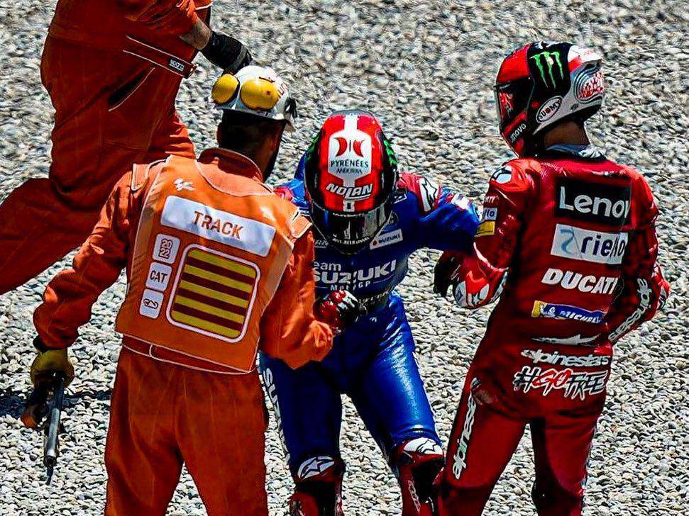 Francesco Bagnaia dan Alex Rins (instagram.com/pecco63)