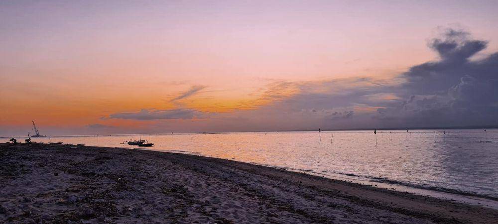 Sunset di Mahagiri Resort (dok. pribadi/Anne Yaa)