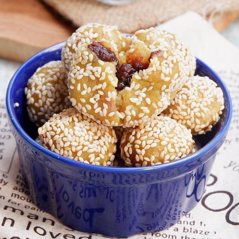 Bola-bola ubi isi selai kacang merah (instagram.com/mpasialami)