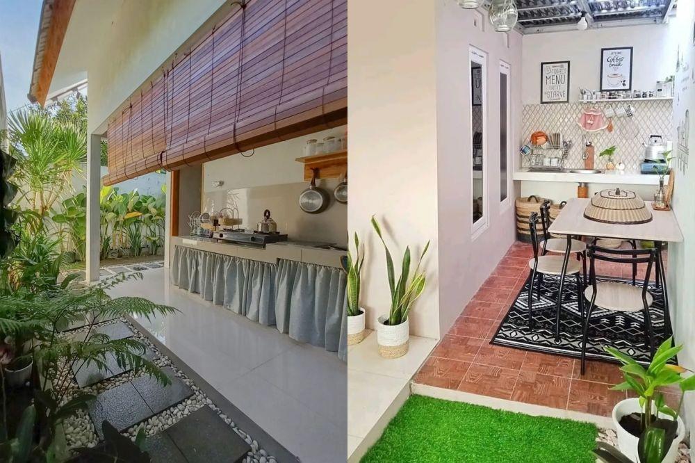 10 Dapur Terbuka untuk Rumah Tipe 36 yang Kecil tapi Memikat