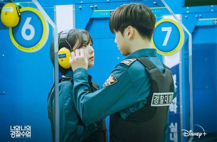 Chae Soo Bin dan Kang Daniel di Rookie Cops (instagram.com/disneypluskr)