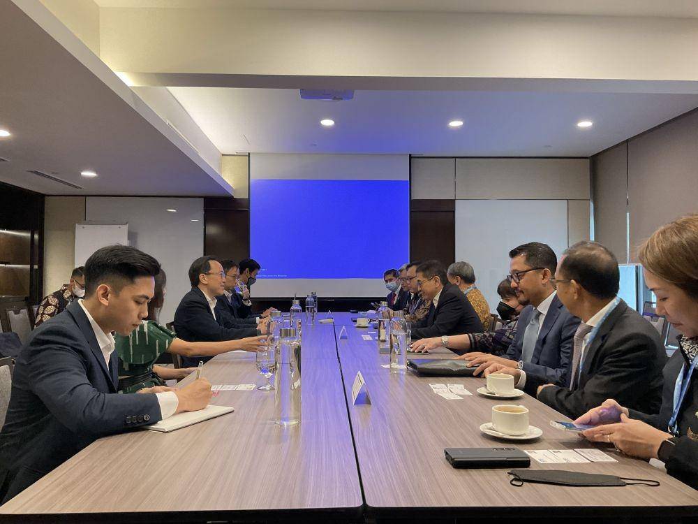 Delegasi B20 meeting dengan Singapore Economic Development Board (Chairman). (Dok. KADIN)