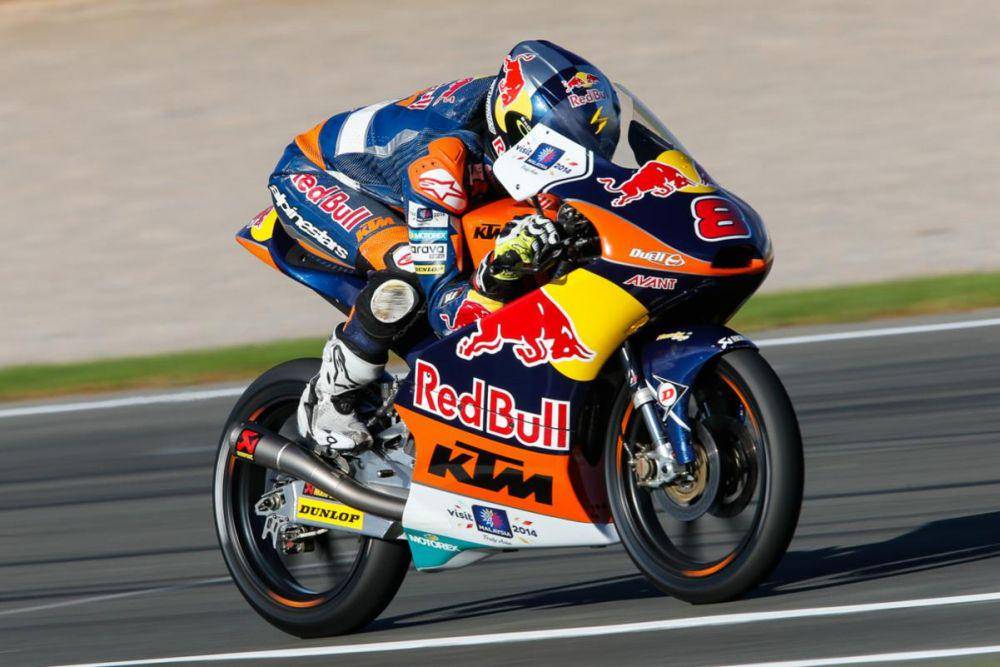 Jack Miller saat memperkuat KTM Ajo di kelas Moto3 (motogp.com)