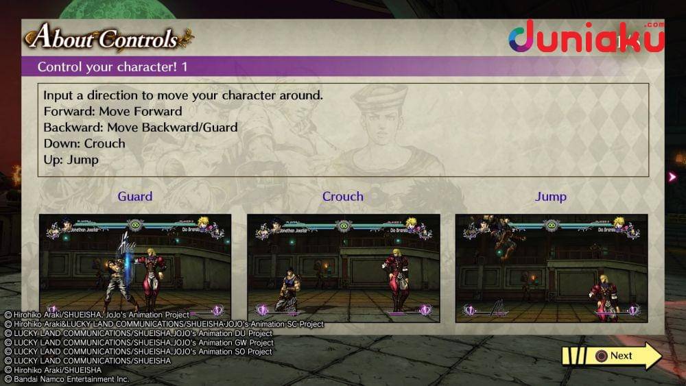 JoJo's Bizarre Adventure All Star Battle R Demo. duniaku.com/Adhitya Daniel