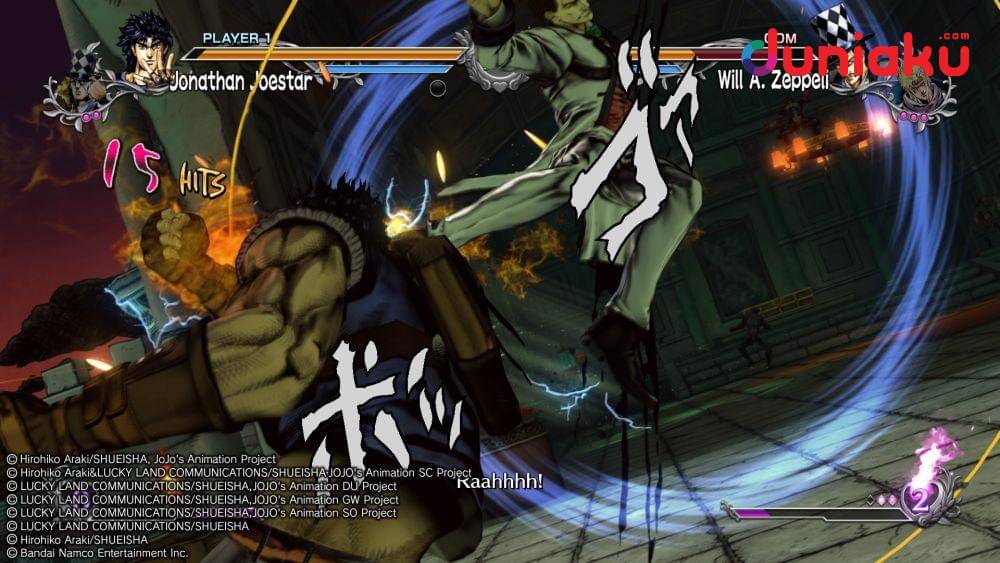 JoJo's Bizarre Adventure All Star Battle R Demo. duniaku.com/Adhitya Daniel
