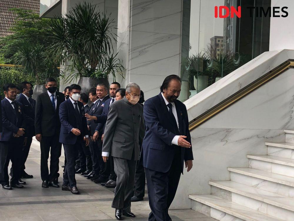 Di Rakernas NasDem, Mahathir Mohamad Bicara soal Kepemimpinan