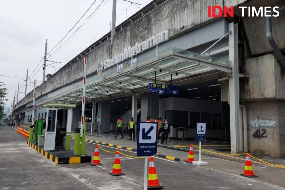 Ini Potret Stasiun Matraman yang Sudah Mulai Diuji Coba