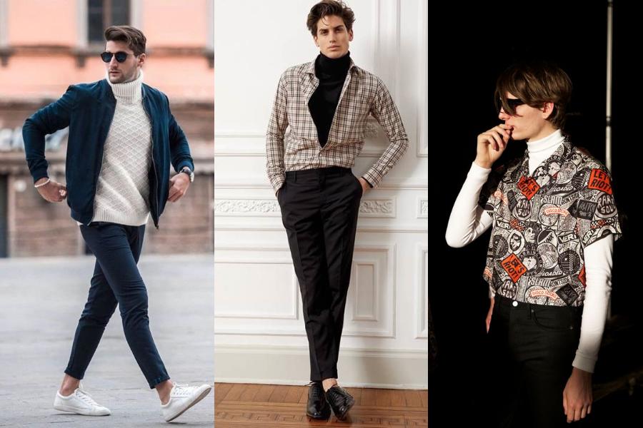 9 Ide Mix and Match Turtleneck untuk Pria, Tampilan Makin Stylish!