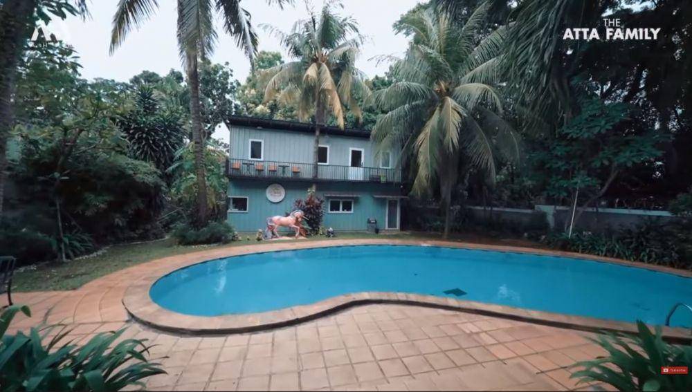 rumah Sarwendah dan Ruben Onsu (YouTube.com/AH)