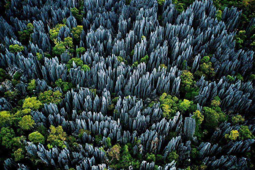 ilustrasi Tsingy Bemaraha (thetravelmagazine.net)