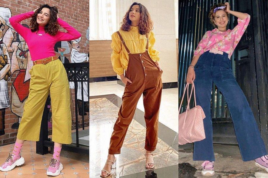 9 Ide OOTD ala Pemain Srimulat Naimma Aljufri, Banyak Gaya Retronya!