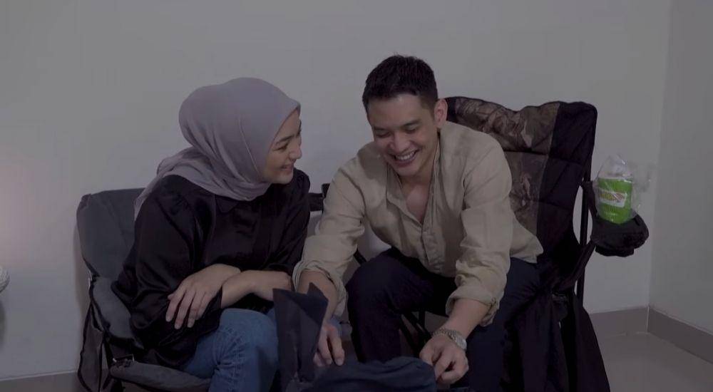 Momen Citra Kirana kasih kejutan untuk suami. (youtube.com/Ciky Citra Rezky)