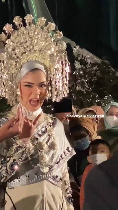 Sivia Azizah menikah (Instagram.com/ifyalyssa)