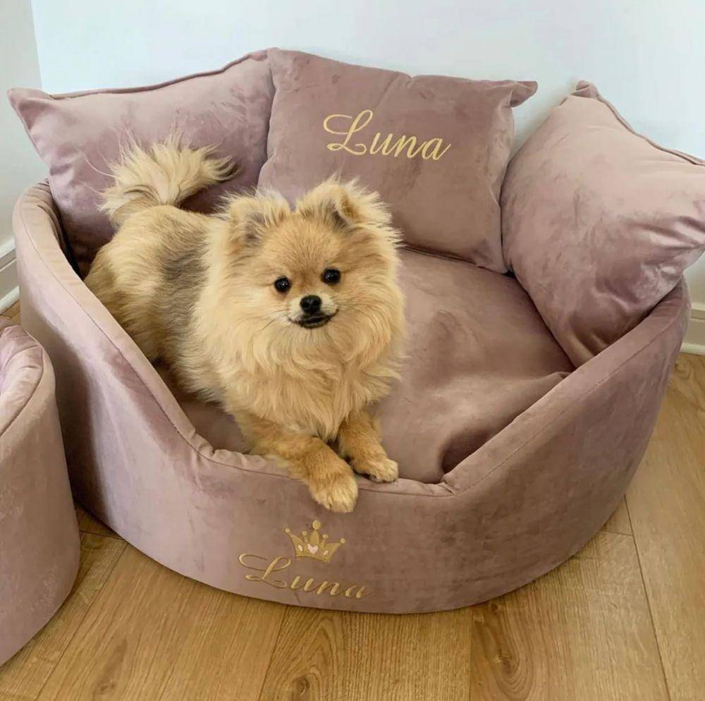 tempat tidur anjing (uniquedogbedsltd.com)