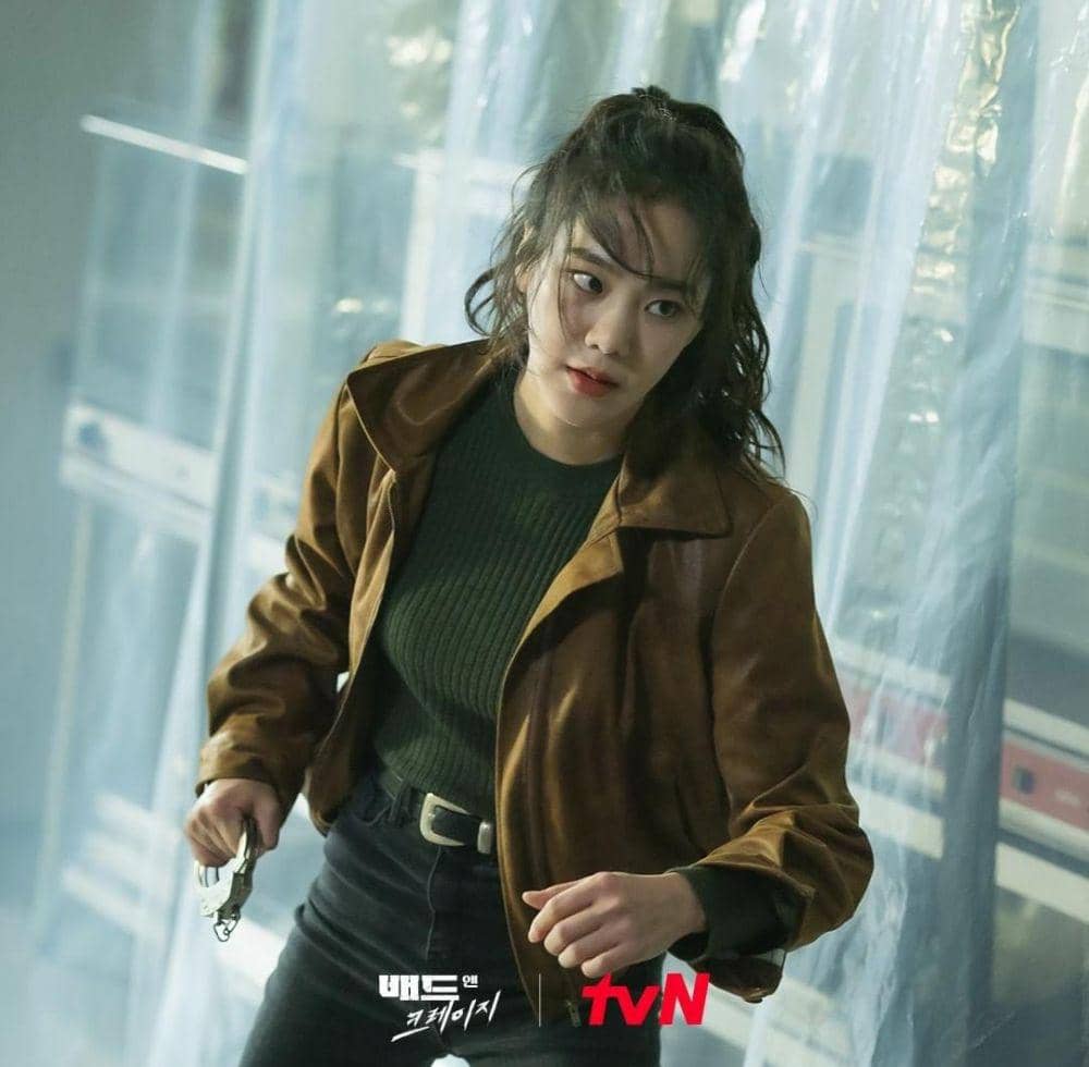 Han Ji Eun di drama Bad and Crazy (instagram.com/tvn_drama)