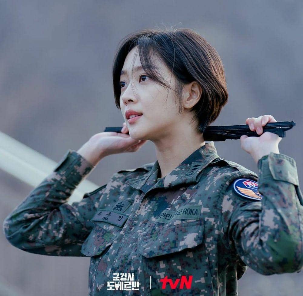 Jo Bo Ah di drama Military Prosecutor Doberman (instagram.com/tvn_drama)