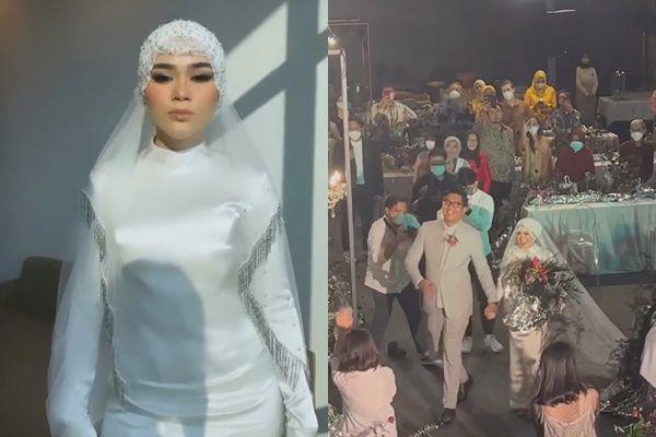 10 Potret Resepsi Pernikahan Sivia Azizah, Diiringi Alunan Orkestra