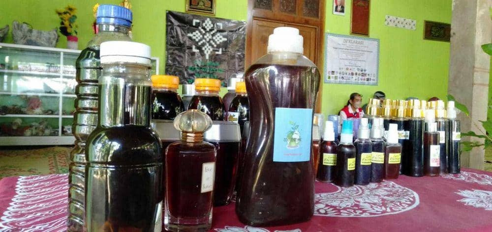Warga Srigading Bantul Olah Kulit Buah Jadi Bernilai Tambah