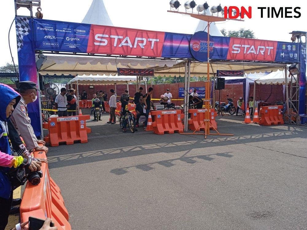 200 Pembalap Berebut Tantangan dari Kapolres Bekasi di Street Race