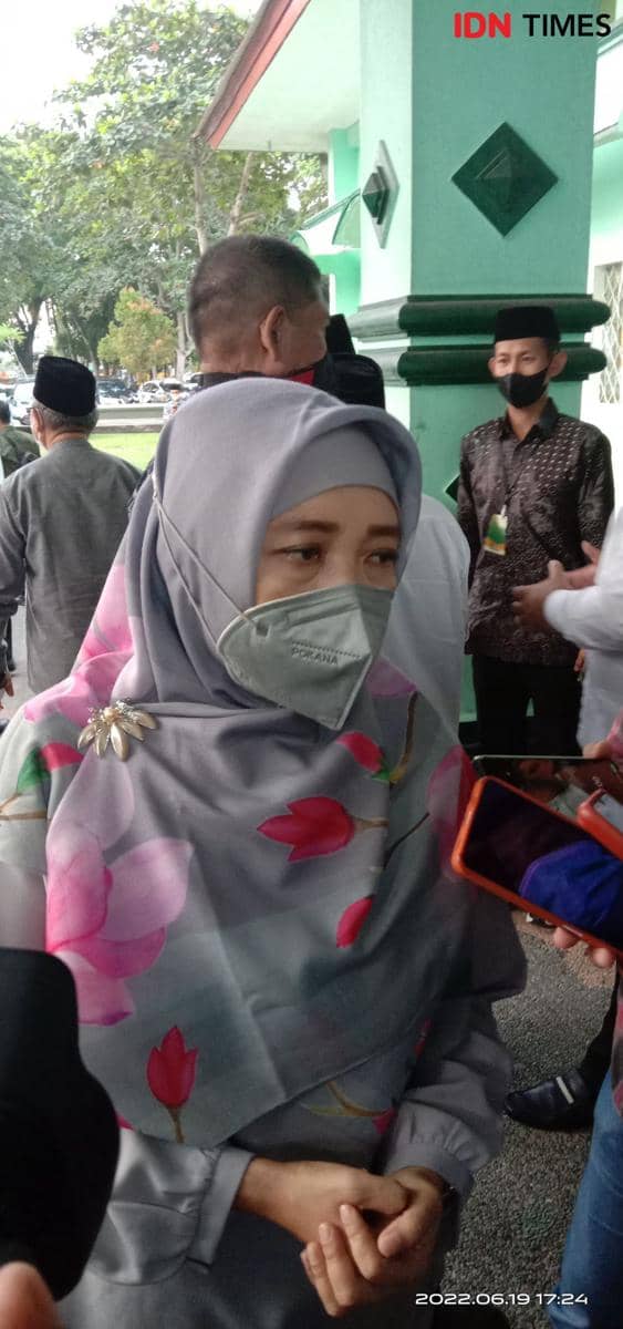 Wakil Gubernur NTB Hj. Sitti Rohmi Djalilah. (IDN Times/Muhammad Nasir)