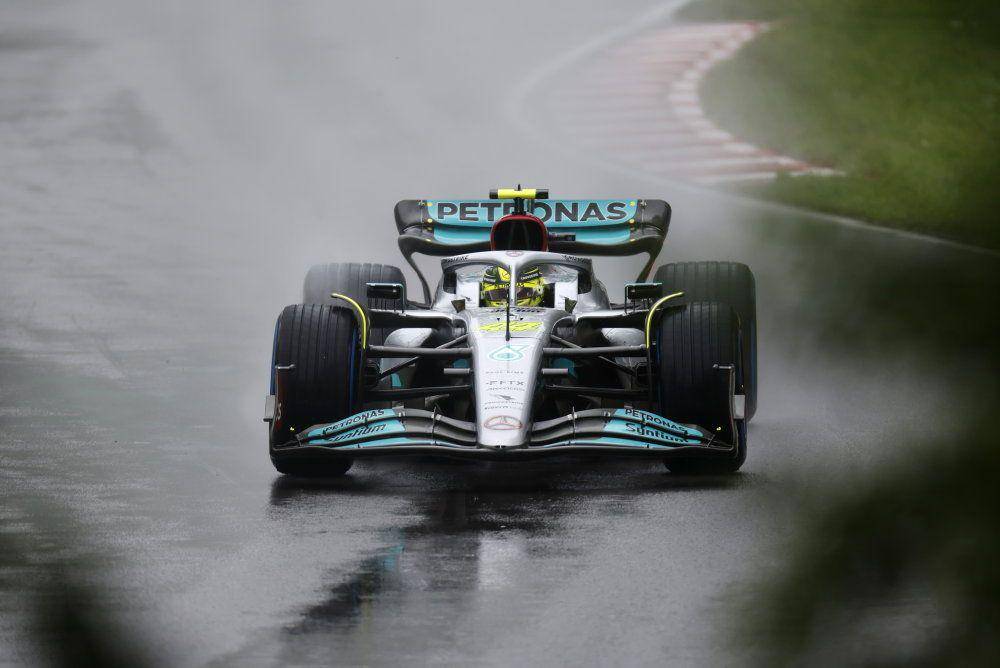 Lewis Hamilton pada GP Kanada 2022 (twitter.com/pirellisport)