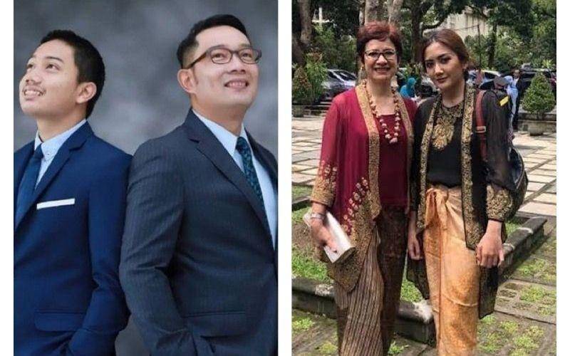 Maura Magnalia dan Nurul Arifin serta Ridwan Kamil dan Eril. (instagram.com/na_nurularifin | Instagram.com/ridwankamil)