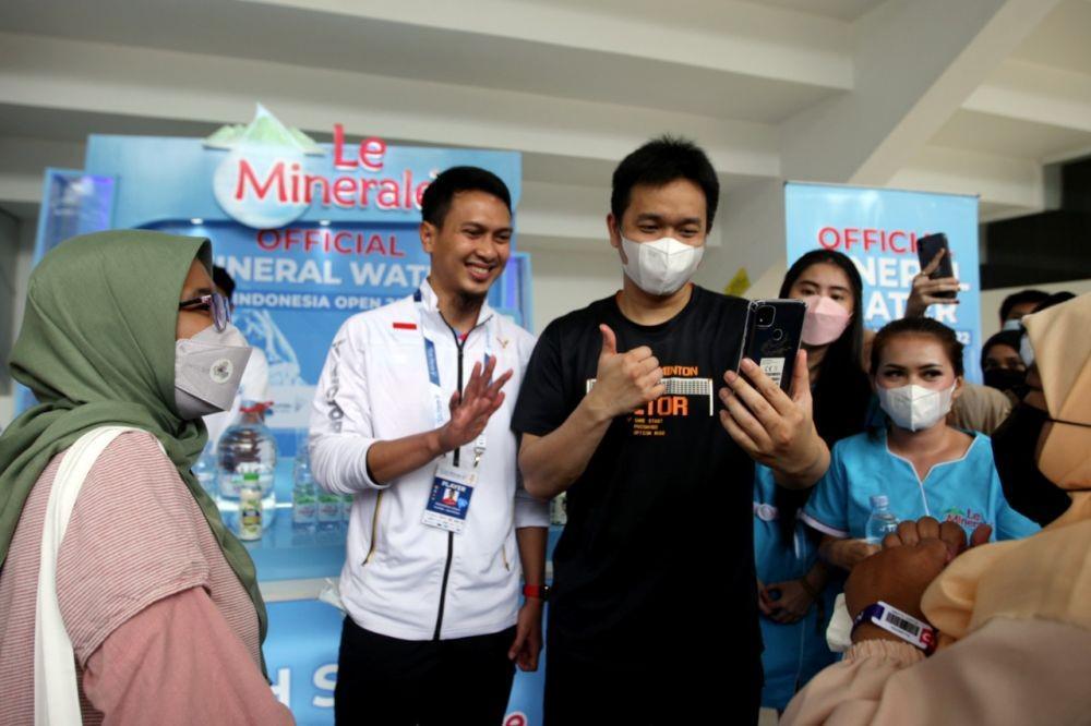 Hendra/Ahsan Gelar Jumpa Fans di Indonesia Open 2022