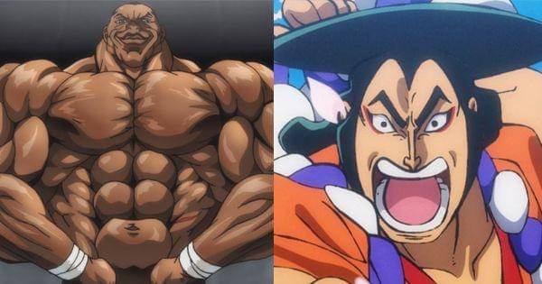 Oliva Biscuit dan Kozuki Oden ( Dok. Netflix / Baki ) ( Dok. Toei Animation / One Piece )
