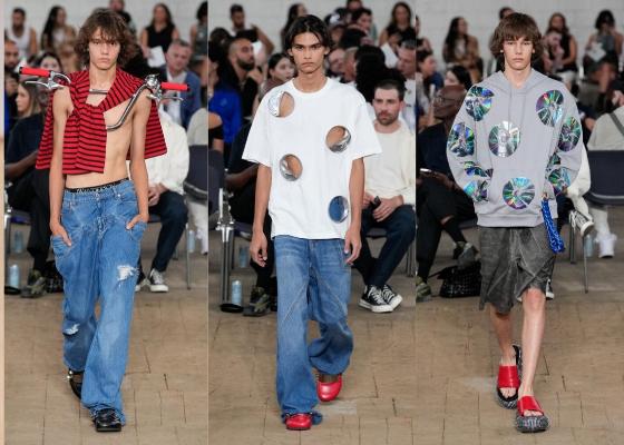 9 Style Anti Mainstream dari JW Anderson di Milan Fashion Week SS23