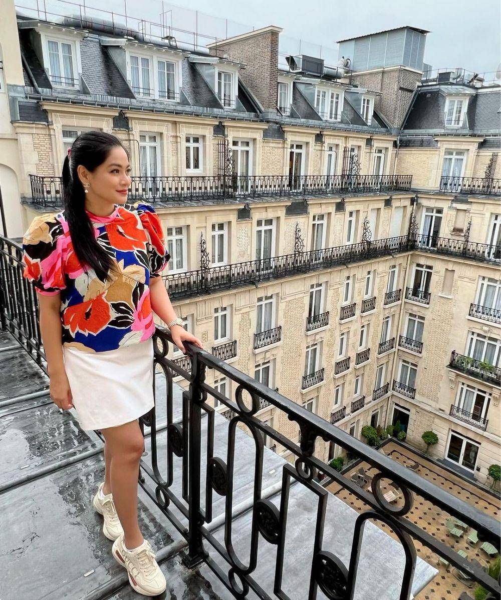 potret Titi Kamal di Paris (instagram.com/titi_kamall)