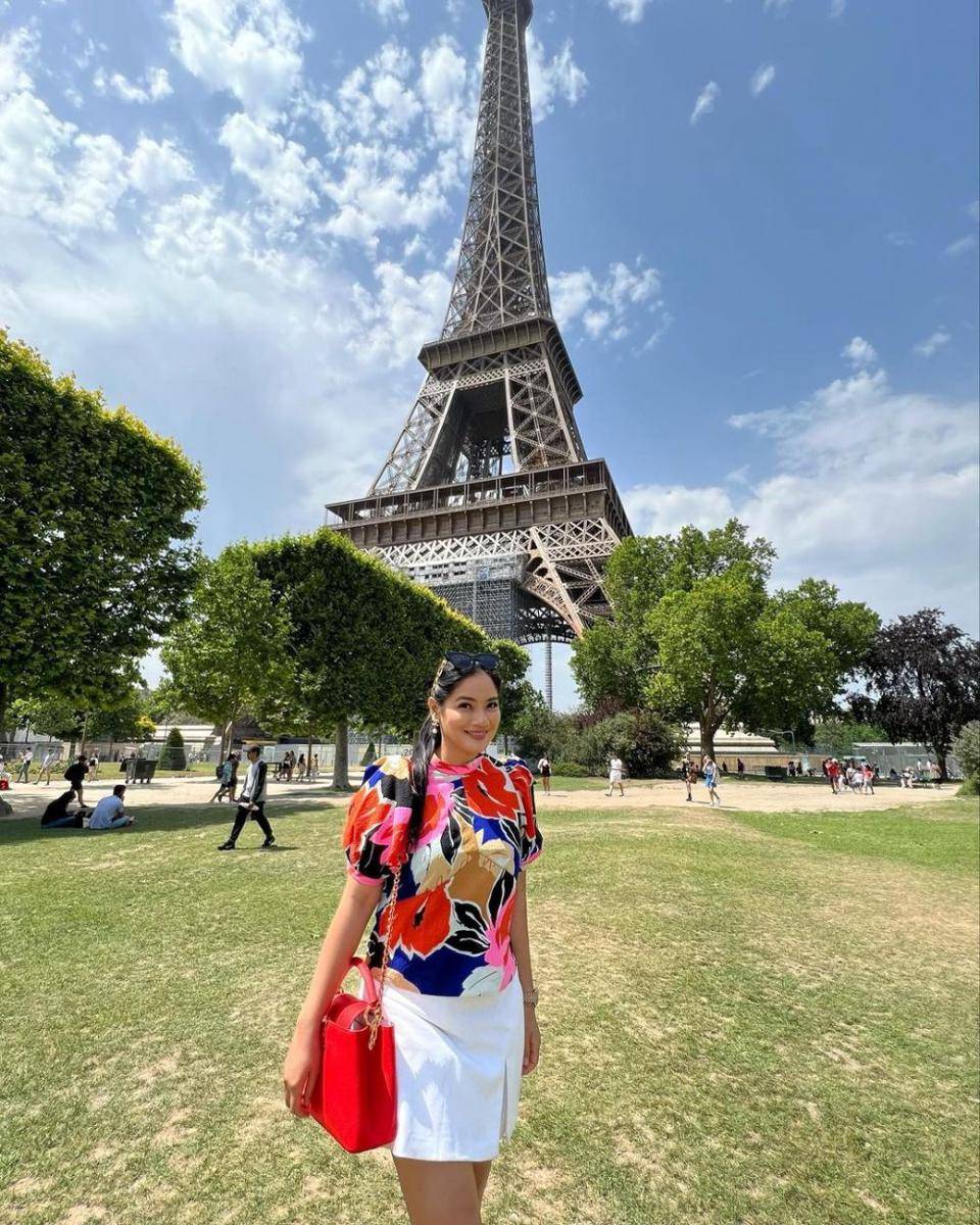 potret Titi Kamal di Paris (instagram.com/titi_kamall)