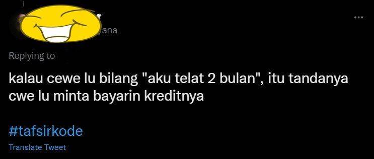 tanda kode gebetan kocak (twitter.com)