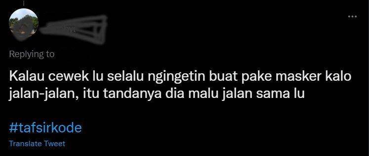 tanda kode gebetan kocak (twitter.com)