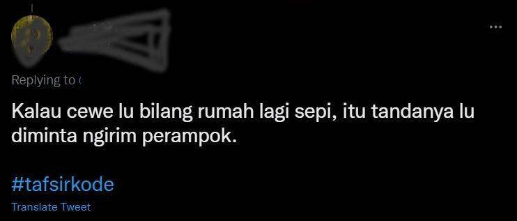 tanda kode gebetan kocak (twitter.com)