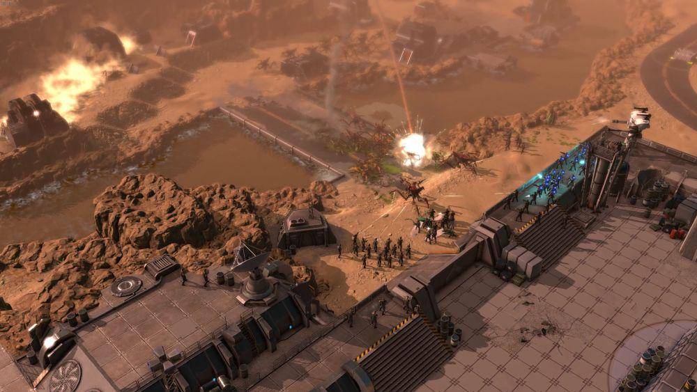 Starship Troopers: Terran Command hadir bukan tanpa kelemahan sama sekali. (dok. The Artistocrats/Starship Troopers: Terran Command)
