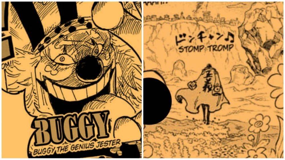 Buggy dan Aramaki. (Dok. Shueisha/One Piece)