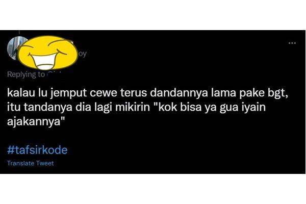 tanda kode gebetan kocak (twitter.com)
