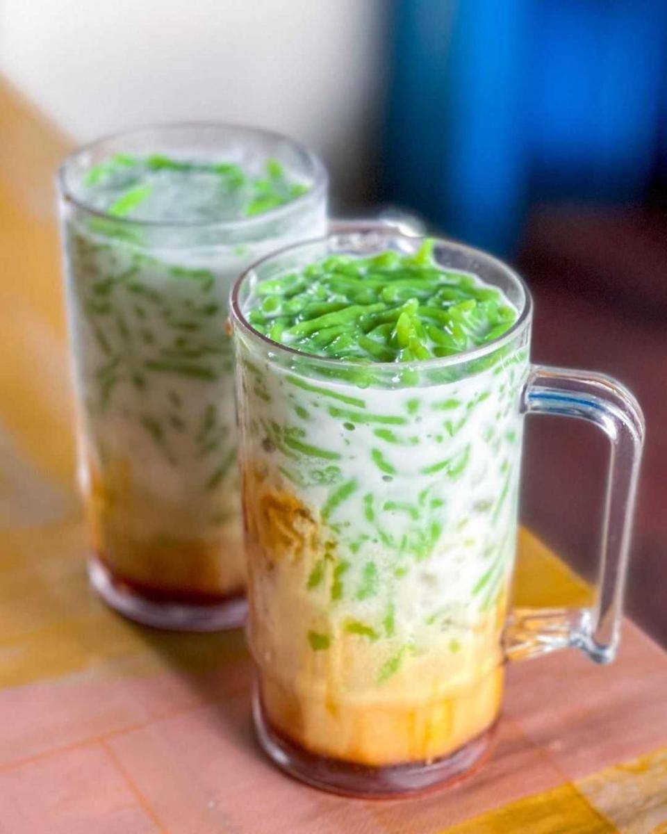 ilustrasi cendol (instagram.com/infokuliner__)